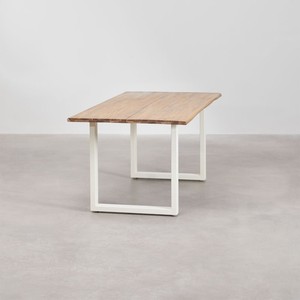 <span class=keywords><strong>Tavolo</strong></span> da pranzo rettangolare Vandana Hexa Falcon <span class=keywords><strong>180x90</strong></span> cm in legno di acacia e acciaio Maupi - Product Image 4