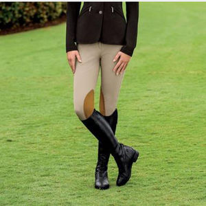 Women's <b>Equestrian</b> Printed Anti-Bacterial Breathable Spandex/Polyester Tights Full Seat <b>Leggings</b> for Horse Riding Training - Product Image 5