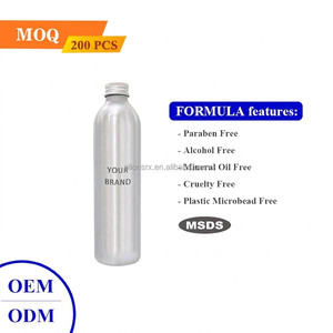 Private Label Moisturizing 250ml Aluminum <b>Bottle</b> with Silver Cap Nourishing Seaweed Body <b>Oil</b> - Product Image 6