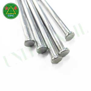 3.7 Inch Steel <b>Nails</b> for Furniture Construction with Smooth Shank and Checkered Head Wholesale - Product Image 4