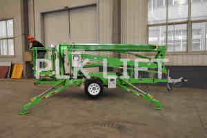 รถกระเช้าไฟฟ้า ดีเซล แบบติดตั้งบนรถบรรทุก ความสูง 8-20 เมตร ระบบไฮดรอลิก พร้อม EAP - Product Image 3