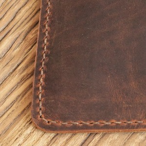 Factory Wholesale Custom Logo Modern Vintage Business Sling Genuine Leather <b>Laptop</b> <b>Sleeve</b> for Men with Protective Design LS-0297 - Product Image 4