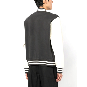 Chaqueta Universitaria de Béisbol Bordada Personalizada, Chaqueta Bomber de Lana con Letras, Abrigo para Equipo Universitario, Fabricante OEM ODM, Venta al Por Mayor - Product Image 2
