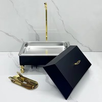 Couvercle de plat de service en acier inoxydable de qualité supérieure, chauffe-plat de buffet fait main, fournisseur direct d'Inde pour usage domestique et commercial