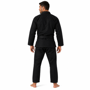 Traje de BJJ ligero diseñado para entrenamiento diario con costuras resistentes, ajuste flexible, control de humedad y comodidad duradera OEM - Product Image 3
