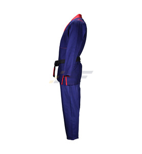 Kimono de Jiu-Jitsu Brésilien brodé noir personnalisé, léger, confortable, pour le karaté et les arts martiaux. - Product Image 6