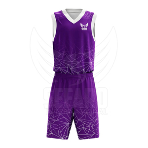Uniforme de Baloncesto Reversible Hecho en Pakistán por el Mejor Fabricante, Uniforme de Baloncesto Reversible al por Mayor - Product Image 3