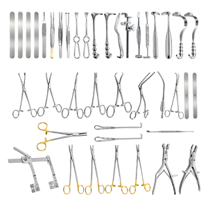 ARISTON INTERNATIONAL Set de Cirugía Toracotómica de 76 Piezas, Kit de Instrumentos Quirúrgicos Torácicos Manuales Profesionales, Retractor de Acero Inoxidable - Product Image 4