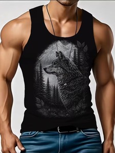 Chemises de musculation respirantes en mesh personnalisées, débardeurs de crossfit pour hommes, vêtements de sport - Product Image 3