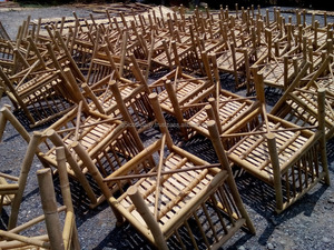 Wholesale Modern Bamboo Director <b>Folding</b> Chair and Dining Room Villa <b>Garden</b> Bar Set - Product Image 6