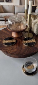Resin coaster Flower Design Handicraft Tabletop Decorate Admirable Design Resin coaster Best Selling Product - Product Image 5