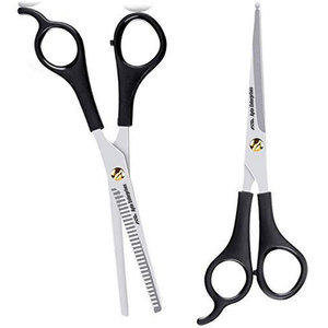 Juego de Tijeras Profesionales para Cortar Cabello de 6.5 Pulgadas, Tijeras de Acero Inoxidable Premium con Tijeras de Adelgazamiento Dobles de Filo Afilado - Product Image 1