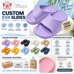 Pantuflas EVA Cloud cómodas con suela gruesa amortiguadora y soporte para el arco del pie, para el hogar, viajes y exteriores. - Product Image 6