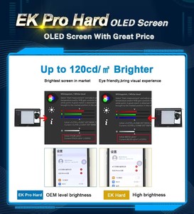 Écran OLED rigide <span class=keywords><strong>EK</strong></span> Pro pour réparation de téléphones portables iPhone – Gamme complète, best-seller pour iPhone 14, 15, 16, 17 – Prise en charge de l'affichage IC assemblé - Product Image 2