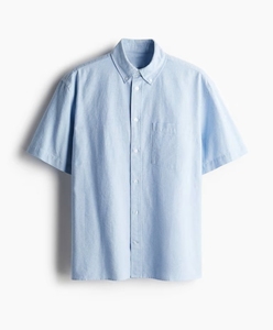 Chemise à manches courtes pour homme en coton 100% personnalisable, de haute qualité, respirante, décontractée, pour l'été - Product Image 6