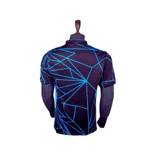 Camiseta de Rugby para Hombre, Sublimada, de Spandex/Poliéster, Secado Rápido, Antibacterial, Protección UV, Transpirable, Ajustada - Product Image 3
