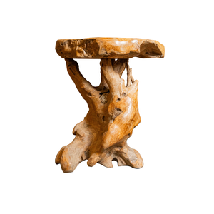 Table basse artisanale de luxe ARTERRA en racine de teck rustique, durable, pour salon et aménagement intérieur - Product Image 1