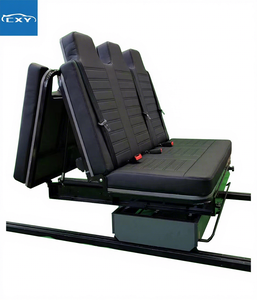 3-складное сиденье из кожзаменителя для автокресла - Product Image 1