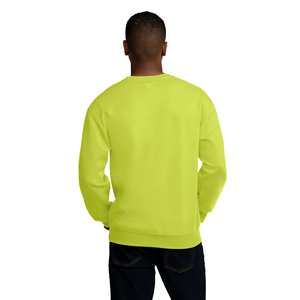 Wholesale Men's Crew Neck <b>Sweatshirts</b> 100% Cotton Solid Color Stylish Custom Design Logo Knitted Weave Price - Product Image 3