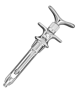 REGENSIS SURGICAL RS-<b>DS</b>-01 Manual Surgical Syringe Stainless Steel CE Certified Class I Instrument 1 Year Warranty General - Product Image 1