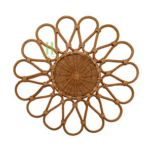 Plato de Ratán de Diseño Nuevo y Premium, Accesorios de Mesa, Manteles Individuales, Decoración del Hogar, Estilo Clásico, Venta al por Mayor desde Vietnam - Product Image 2