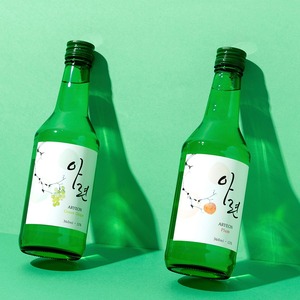 [So1ne Company] Soju ARYEON au charbon de bambou filtré, spiritueux aux fruits, 360ml, bouteille verte coréenne - Product Image 3