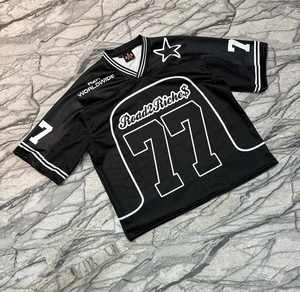 เสื้อฟุตบอลรอยัลบลูเมช 20 –เสื้อกีฬาแนวสตรีทขนาดใหญ่สไตล์วินเทจสำหรับผู้ชายและผู้หญิงโดยทานาไซน์รา - Product Image 4