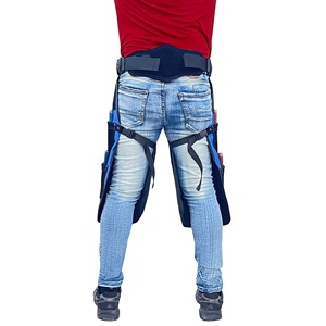 Chaps de ferrier unisexe en cuir véritable, robustes, réglables, pour le sablage des sabots et la protection des jambes, équipement de protection pour fermeurs - Product Image 4