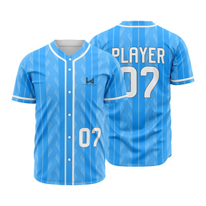 Maillot de baseball personnalisé imprimé par sublimation pour adultes, hommes, manches courtes, noir et rouge rayé, entièrement boutonné, respirant, antibactérien - Product Image 4