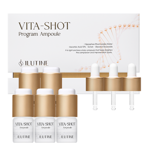 Ampoule éclaircissante et blanchissante liquide à la vitamine C + acide hyaluronique, soin anti-taches et anti-âge pour le visage, pour femmes, coréen, vente en gros, 4 semaines - Product Image 1