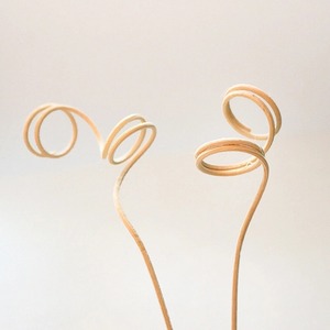 Difusores de fragancia de lujo con varillas curvas de ratán natural, varillas difusoras de aceites esenciales personalizadas. - Product Image 3