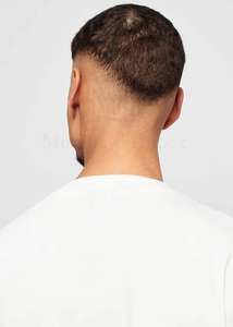 T-shirt fabriqué par des fabricants OEM, personnalisable, en coton de haute qualité, col rond, manches courtes, logo oversize imprimé - Product Image 3