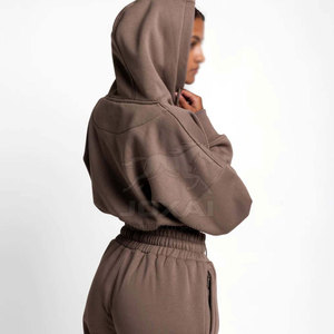 Hoodies courts pour femmes, best-sellers, de qualité supérieure, en tissu léger, couleur personnalisable - Product Image 5