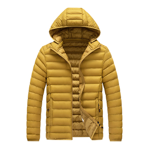 Custom Logo Outdoor Waterproof Reversible Lightweight Warm Unisex <b>Winter</b> Bubble Puff Down Jacket 100% Nylon Hooded Puffer <b>Coat</b> - Product Image 3