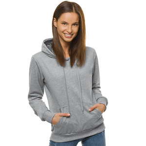 Sweat à capuche surdimensionné de qualité supérieure pour femmes adultes, design personnalisé, poche kangourou, style à cordon de serrage - Product Image 1
