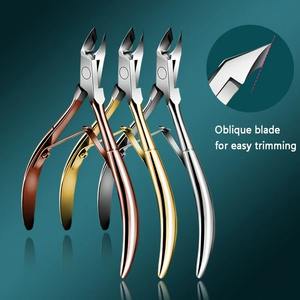 Coupe-cuticules en acier inoxydable, outil de manucure et pédicure de précision pour l'élimination impeccable des peaux mortes, accessoires de pédicure, cadeaux - Product Image 1