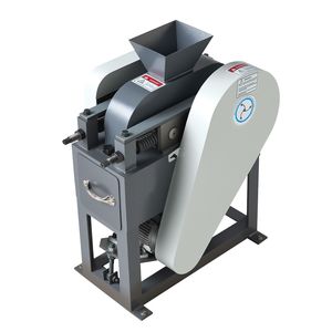 Trituratore Industriale 220V a Doppio Rullo, Frantoio per Roccia 2.56x0.59 Pollici, Macinatore di Pietre con Doppi Ingressi di Alimentazione, Motore da 1740 RPM - Product Image 1
