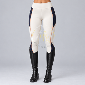 Pantalones de equitación para mujer, hechos con materiales transpirables, con movimiento flexible y comodidad confiable para interiores. - Product Image 3