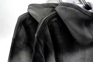 Men's Oversized Gradient Hoodie <b>Tie</b>-<b>Dye</b> Cotton French Terry Casual Autumn Wear Regular Fit Pocket Design Knitted <b>Sweatshirt</b> - Product Image 6
