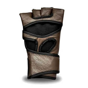Guantes de MMA de Cuero para Entrenamiento Avanzado con Espuma Absorbente de Impactos, Diseño Ligero y Flexible con Palma Abierta - Product Image 5