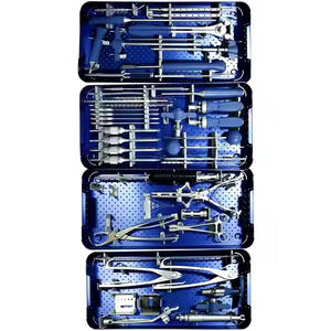 High Quality Orthopedic Spine <b>Instrument</b> Set Manual Power Steel Spinal Stabilizing <b>Instruments</b> CE Approved By Grip Surgical - Product Image 1