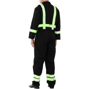 Combinaison de sécurité 100% coton FR, vêtements de travail industriels ignifuges, combinaison réfléchissante, uniforme de travail ignifuge - Product Image 2