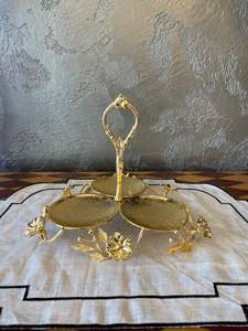 Cuenco de Aluminio para Frutos Secos, Recipiente Decorativo de Metal para Nueces, Bocadillos y Dulces, Accesorio Duradero para Fiestas - Product Image 4