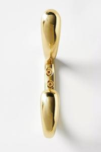 Porte-manteau, porte-chapeau et porte-serviette mural multifonction en métal avec double crochet pour le bureau - Product Image 4