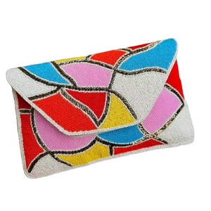 สินค้าขายดี กระเป๋าใส่เหรียญประดับลูกปัดทำมือสุดหรู กระเป๋าสตางค์แฟชั่นคุณภาพสูง ราคาโรงงาน - Product Image 1