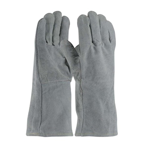Gants de soudage industriels en cuir résistants aux étincelles, en cuir de vachette pleine fleur, pour importateurs et vente en gros - Product Image 1