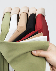 Camisas de Manga Corta Personalizadas al por Mayor para Hombre, de Alta Calidad, Transpirables, Sólidas, de 220 Gramos, Informales, con Bolsillo, de Algodón - Product Image 6