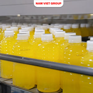 Jus d'orange en bouteille de 350 ml avec nata de coco, étiquette privée personnalisée, jus d'orange avec nata de coco - Product Image 4