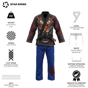 Proveedores Mayoristas de Uniformes de Artes Marciales Personalizados, Traje de Karate, Judo, Bjj, Uniforme de Entrenamiento, Disponible en Todas las Tallas y Diseños - Product Image 5