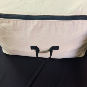 Sac de rangement en toile de coton de grande capacité, sac organisateur en toile de coton naturel de qualité supérieure - Product Image 3